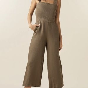 Vetta capsule two piece apron jumpsuit